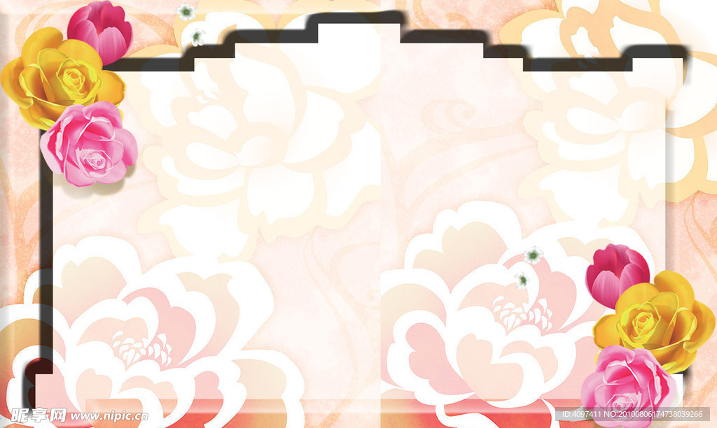 花朵相框