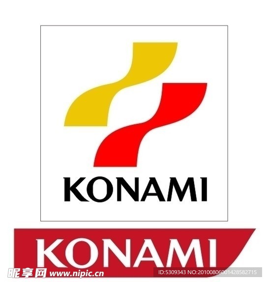 KONAMI 科乐美 日本 游戏公司 LOGO