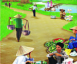 越南农家女