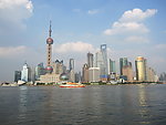 上海浦西外滩 浦东景象