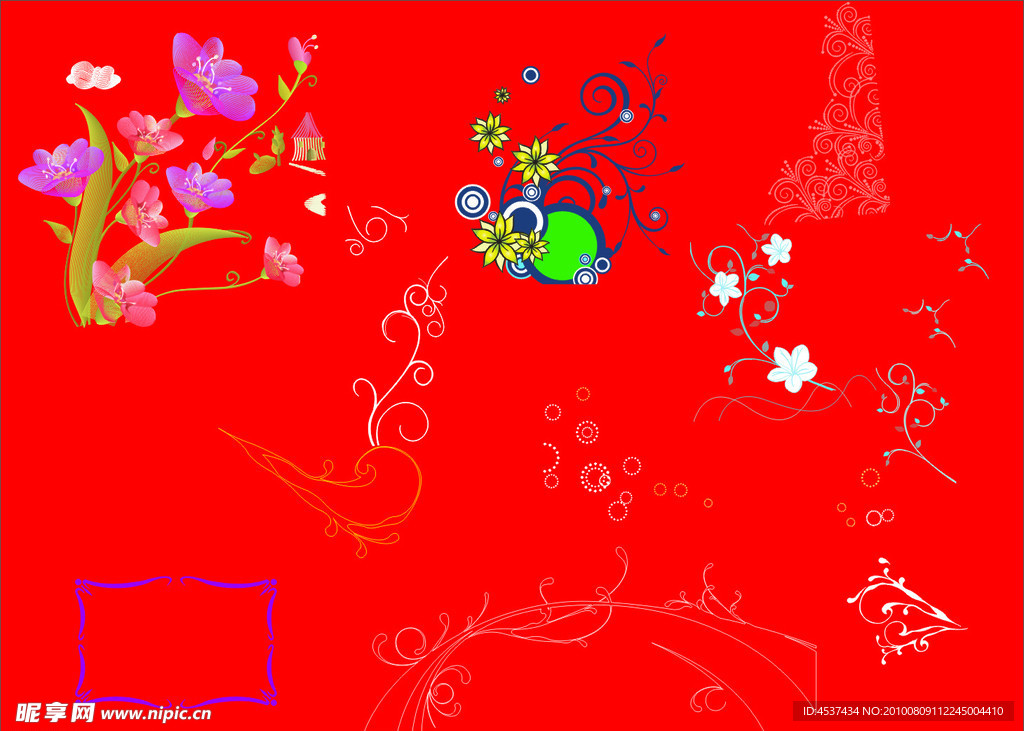 花朵矢量