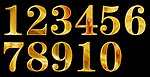 金属字 钛金字 金字