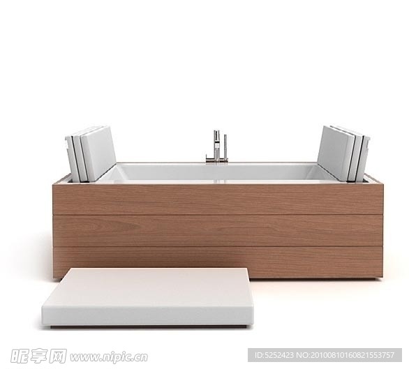 精美浴缸3D模型