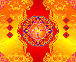 吉祥边框