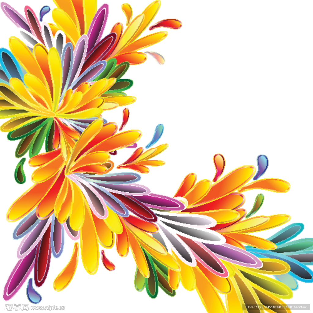 漂亮花纹
