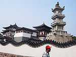 高清晰普陀山古建筑