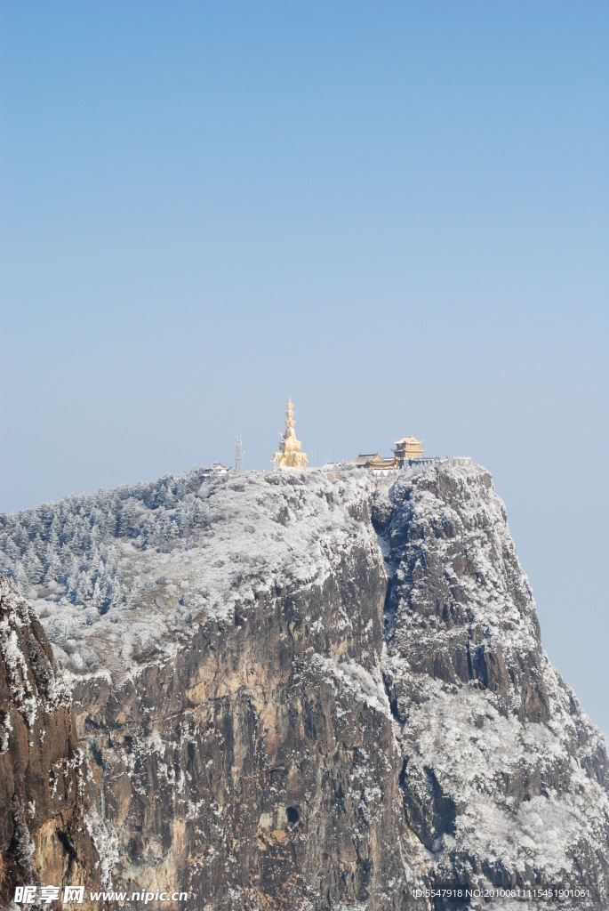 峨眉山金顶