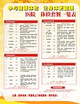 医院免费体检表