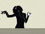 iPod 矢量人物壁纸