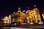 上海外滩的夜景