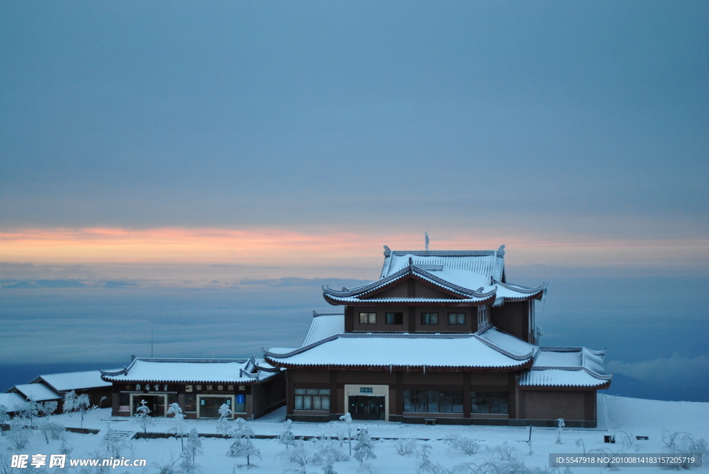 峨眉山金顶索道