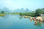 阳朔遇龙河风光