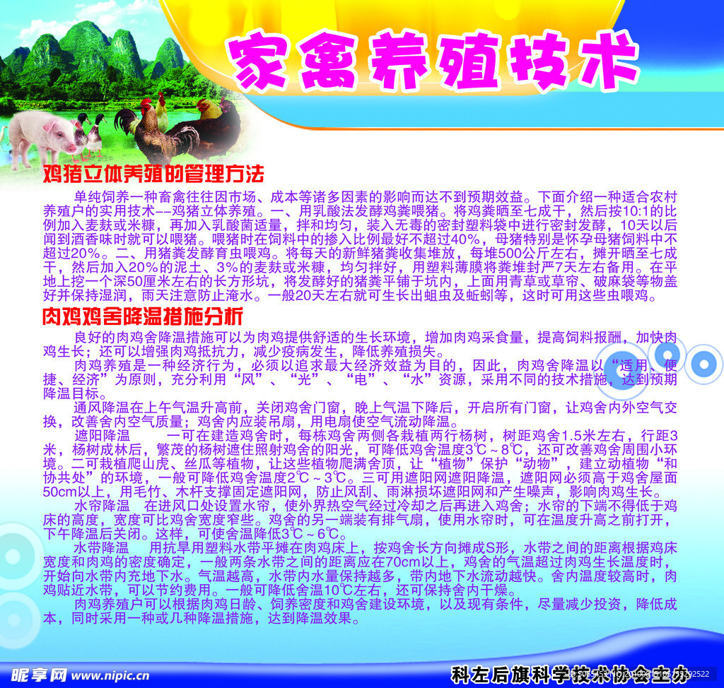 科普展板