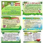 医院 戒烟 模板 展板 宣传画