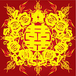 桃花双喜