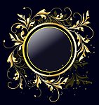 金色花纹
