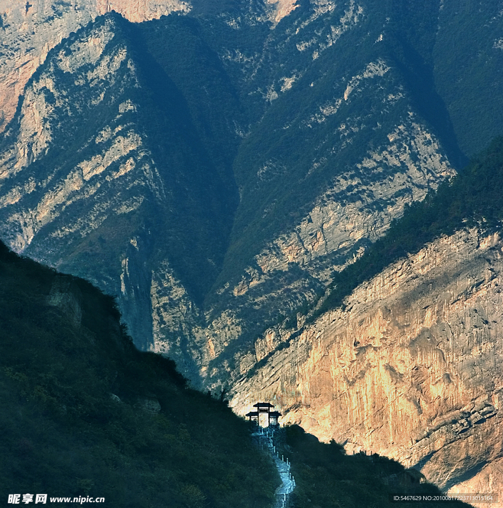 链子崖风光