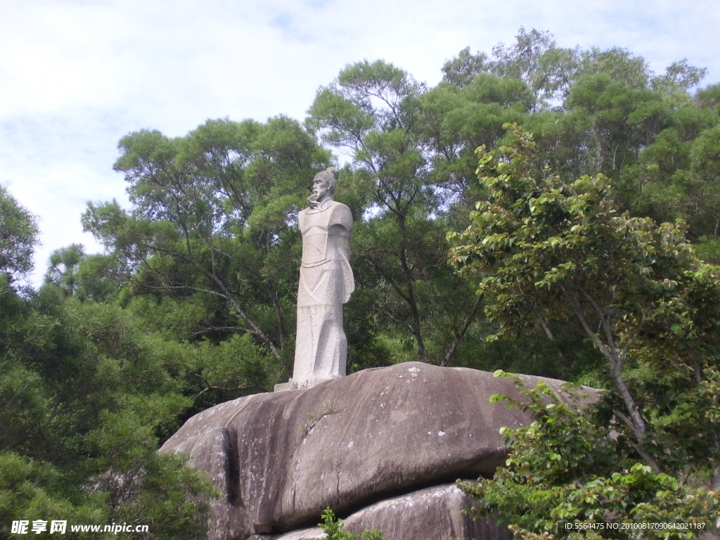 李纲雕像