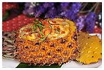 西餐 菠萝甜点