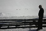 老人与雪