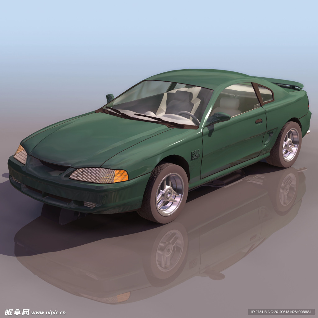 3D 模型 汽车 跑车