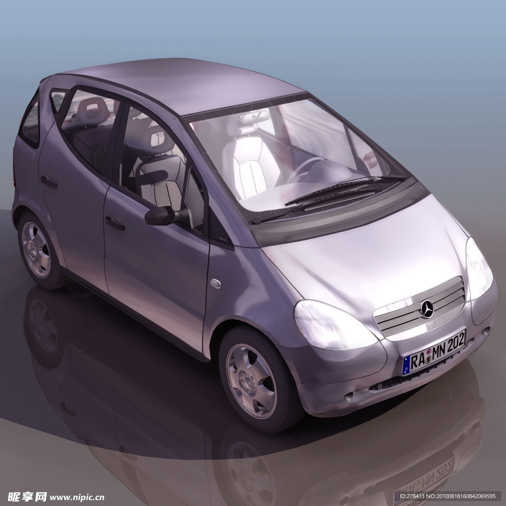3D 模型 汽车