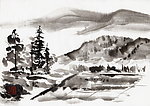 水墨画