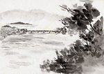 水墨画