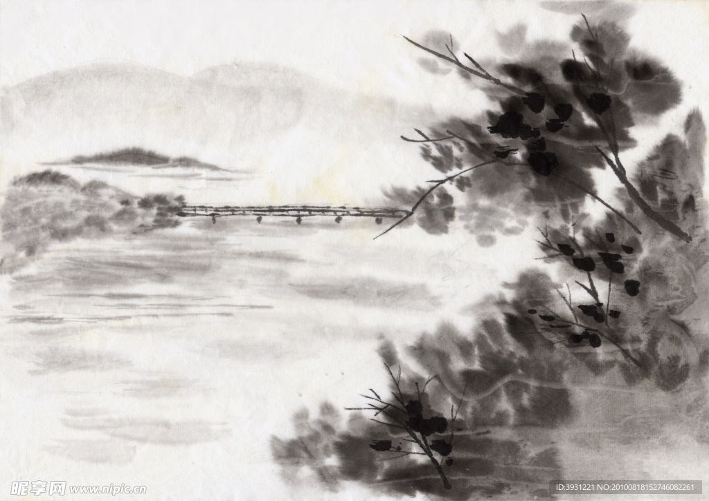 水墨画