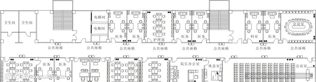 医院平面图