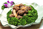 西兰花焗肉爽