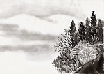 水墨画