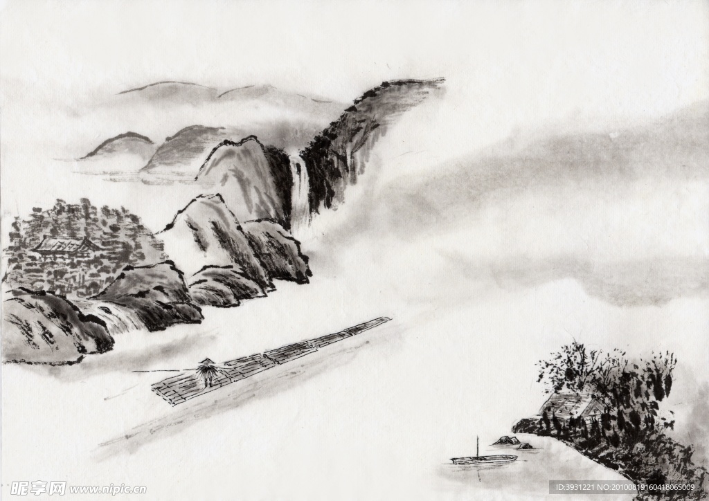 水墨画