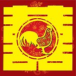 生肖鸡 红双喜 囍