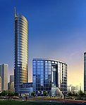 城市建筑效果图