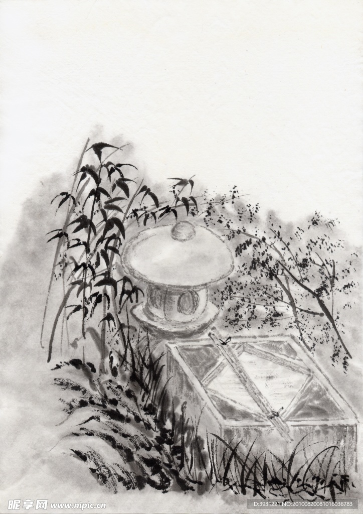 水墨画