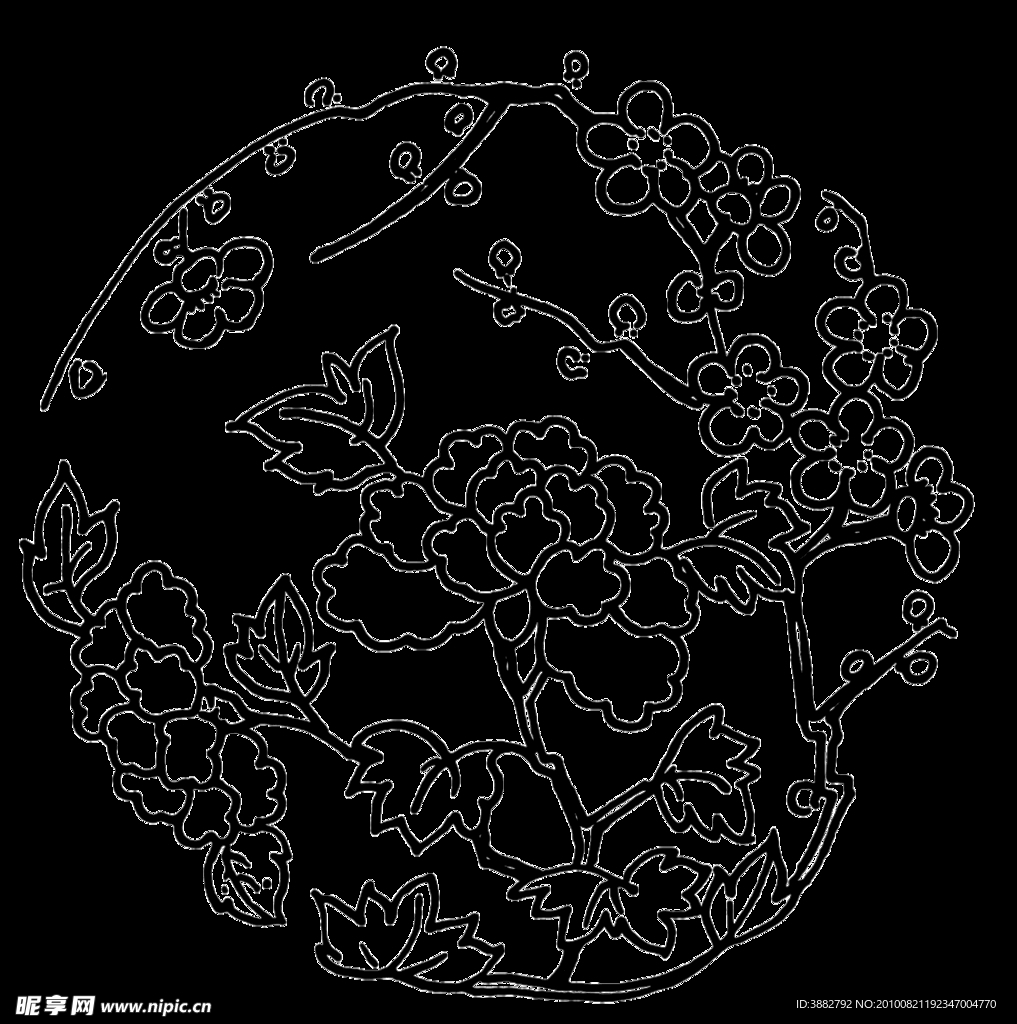 线条图