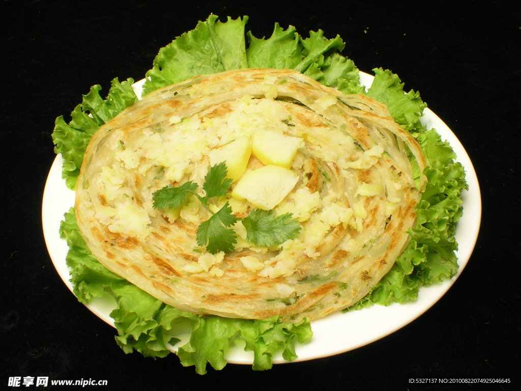 薯仁薄饼
