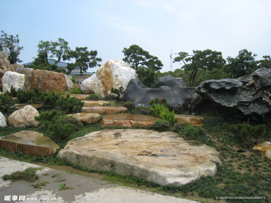 园林景观实景