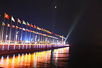奥帆基地夜景