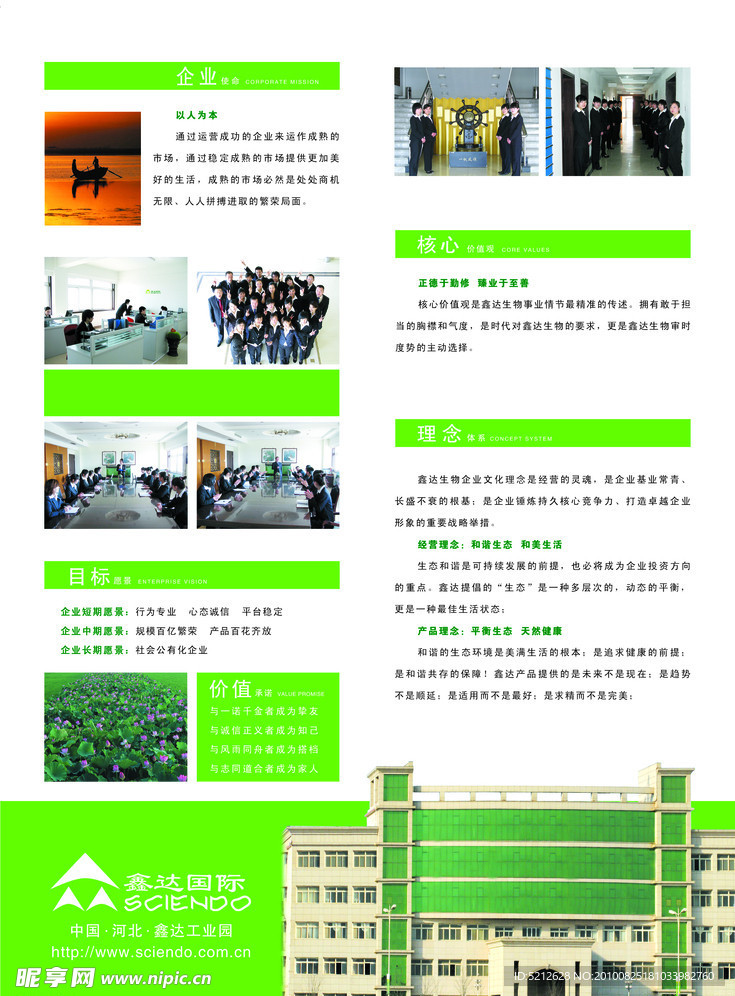 单页 公司单页 宣传单