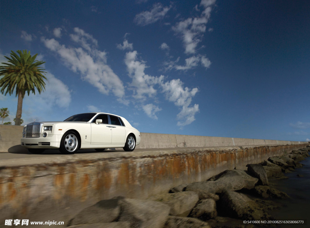 劳斯莱斯 银色幻影限量版 rolls royce phantom 世界名车 轿车 交通工具 摄影