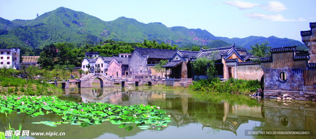 皖南古村口