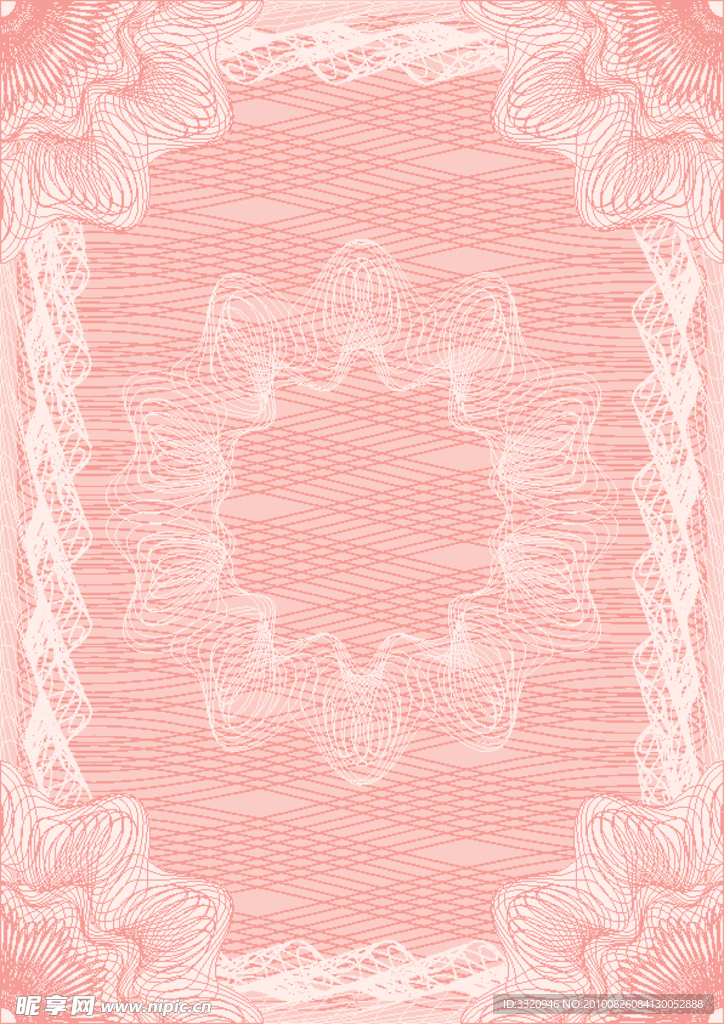 欧式花纹边框