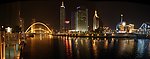 海河夜景的旋律