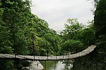 大别山河谷吊桥