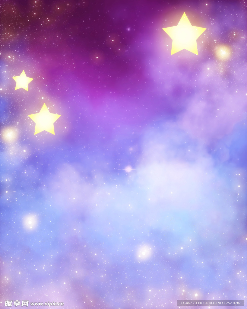 浪漫背景 星星