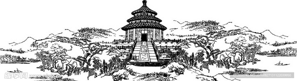 山水间的天坛
