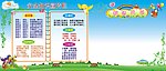 幼儿园宣传栏