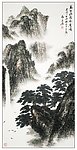 万望松涛隔鹰鸣